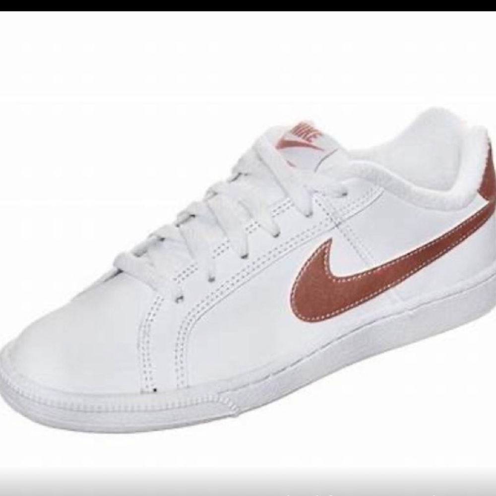 Nike Court Royale | White with a Rose Gold Swoosh | Women’s Size 8.5 - Picture 3 of 8